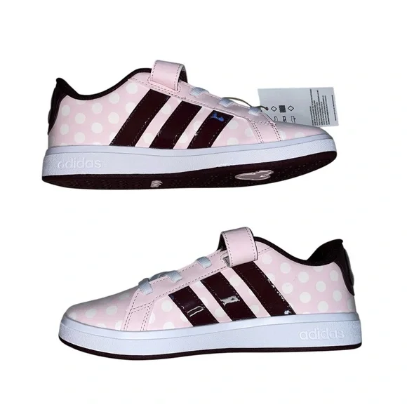 Adidas Disney Minnie Mouse Grand Court Kids Shoes - Picture 2 of 8